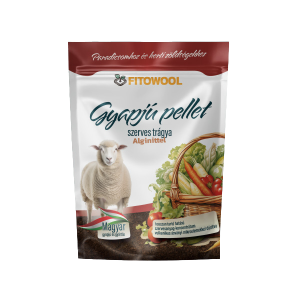 Fitowool Prémium Gyapjú Pellet – Paradicsomhoz és kerti zöldségekhez